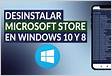 Windows 10 Como desinstalar a Microsoft Store